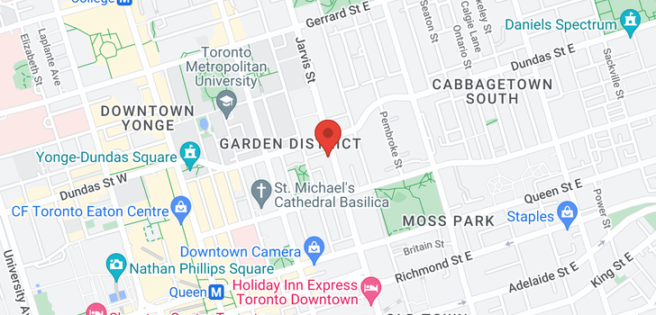 map of #703 -192 JARVIS ST
